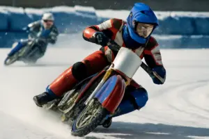 Come si svolge una gara di moto speedway sul ghiaccio? Scopri la tecnica che fa la differenza