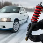 Sospensioni regolabili per ice racing: quali assetti offrono più trazione nei cambi di direzione?