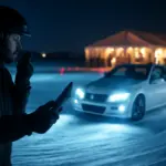 Ice drift notturno: il segreto per divertirsi in sicurezza agli eventi esclusivi