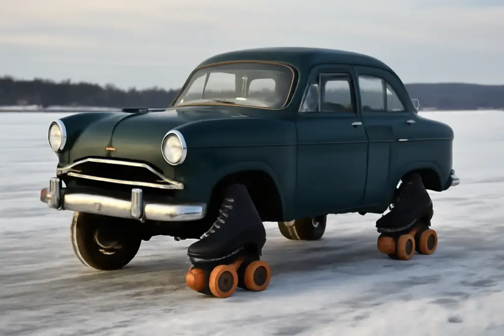 Motori e pattini: la storia dei veicoli ibridi sulle piste gelate