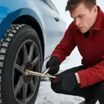 Serraggio bulloni ruota sulle auto da ghiaccio: l’errore banale che può rovinare la corsa