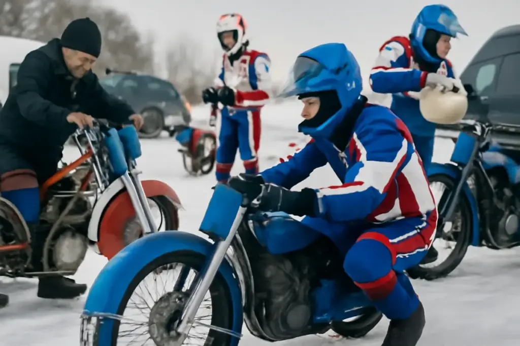 Ritrovi di appassionati ice speedway: i rituali e i gesti che fanno la differenza
