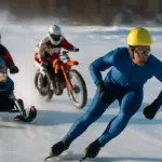 Sport su ghiaccio e velocità: quali discipline sono nate dai motori?