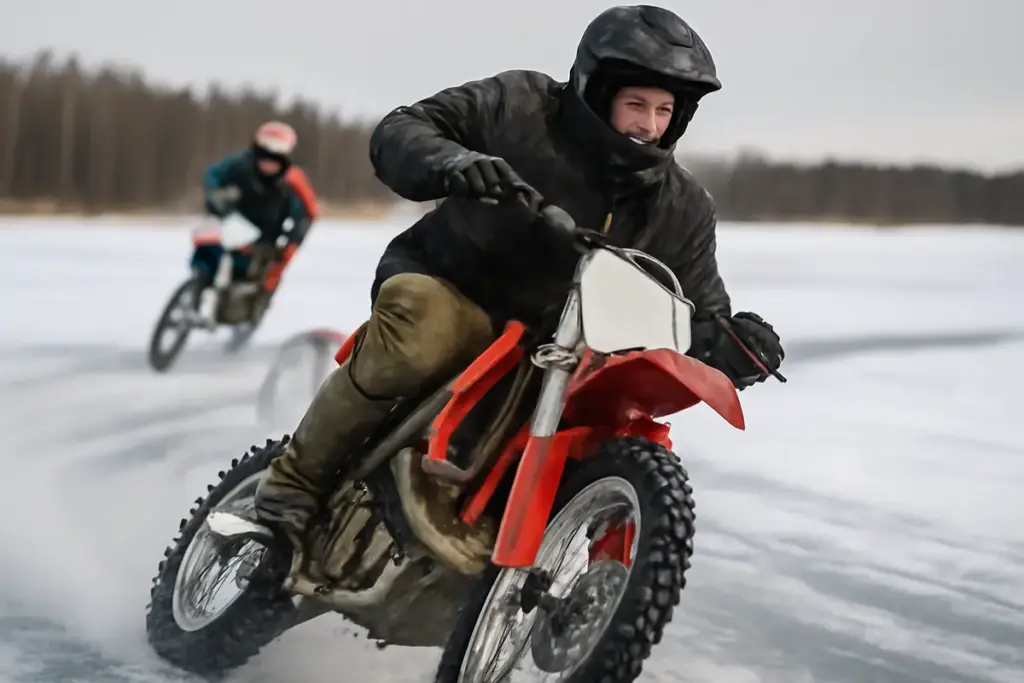Motociclisti su ghiaccio: quali sono le qualità che li rendono protagonisti assoluti?