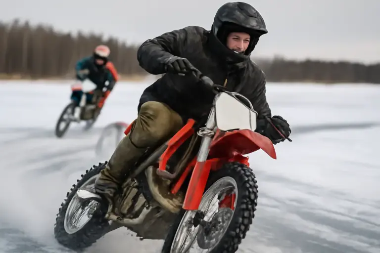 Motociclisti su ghiaccio: quali sono le qualità che li rendono protagonisti assoluti?
