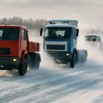 Gare tra camion su ghiaccio: follia o spettacolo unico nel motorsport?